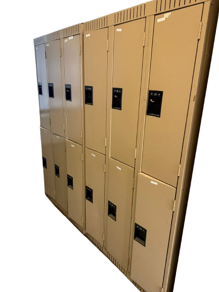 6-Door Steel Locker – Double Tier Industrial Locker (Old Model)