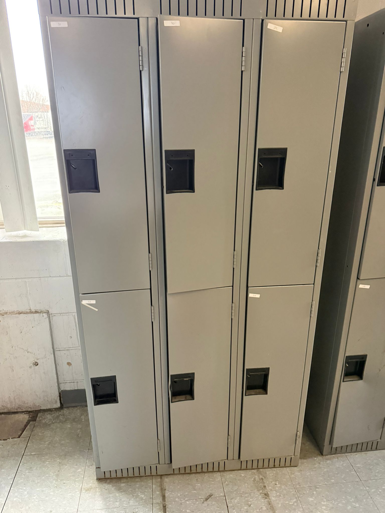 6-Door Steel Locker – Double Tier Industrial Locker (Old Model)