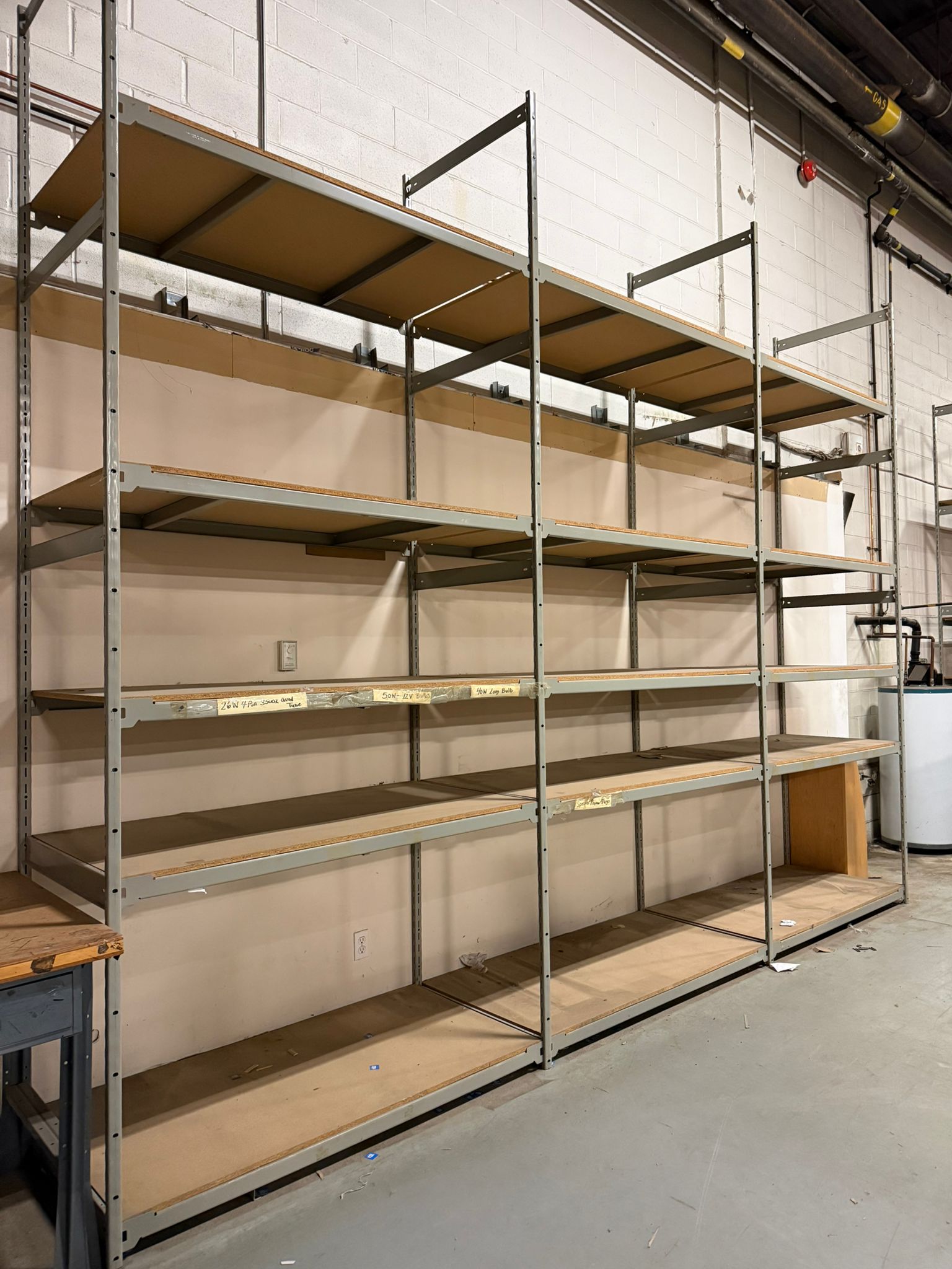 Industrial Steel Shelving – 60" x 30" Heavy Duty Warehouse Shelving (10ft / 16ft)